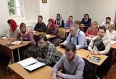 В Новоспасском ставропигиальном монастыре проходят курсы по подготовке приходских миссионеров-катехизаторов