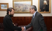 Митрополит Волоколамский Иларион встретился с новоназначенным послом Колумбии в России