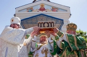 Ковчег с частицей Пояса Пресвятой Богородицы был принесен в Байконур