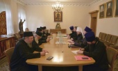 Председатель встретился с членами комиссии Священного Кинота Святой горы Афон