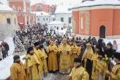 В день памяти святителя Петра Московского в Высоко-Петровском ставропигиальном монастыре г. Москвы отметили главный престольный праздник
