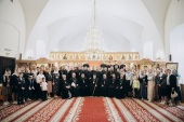 В Минской духовной семинарии прошли торжества по случаю 15-летия освящения Трехсвятительского храма
