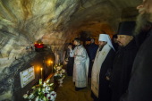 В Псково-Печерском монастыре в 13-ю годовщину кончины архимандрита Иоанна (Крестьянкина) почтили память приснопоминаемого старца