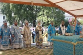 В праздник Толгской иконы Божией Матери в Толгском монастыре Ярославской митрополии отпраздновали 35-летие возрождения монашеской жизни