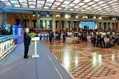 Святейший Патриарх Кирилл посетил новогодний прием от имени Президента России в Кремле