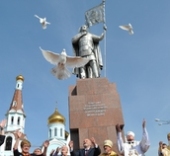 В Чите освящен памятник святому великому князю Александру Невскому