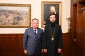 Председатель ОВЦС встретился с президентом Международного фонда духовного единства народов