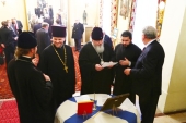 Председатель Синодального комитета по взаимодействию с казачеством принял участие в праздновании 90-летия со дня основания Общества памяти императорской гвардии в Париже
