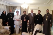 Председатель Отдела внешних церковных связей встретился с послом Российской Федерации в Иордании