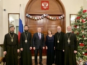 Митрополит Волоколамский Антоний встретился с послом России в Ливане