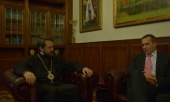 Председатель ОВЦС встретился с послом Словении и председателем Общества «Словения-Россия»