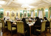 Под председательством Святейшего Патриарха Кирилла началось последнее в 2014 году заседания Священного Синода