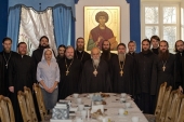 Председатель Синодального отдела по социальному служению вручил сертификаты священникам, прошедшим курс «Организация церковной помощи в чрезвычайных ситуациях»