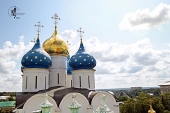 В канун праздника Троицы Предстоятель Русской Церкви совершил всенощное бдение в Троице-Сергиевой лавре