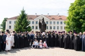 Патриарший экзарх всея Беларуси в Гродно возглавил торжества, посвященные Коложской иконе Божией Матери, и освятил памятник митрополиту Филарету (Вахрамееву)