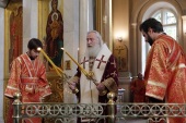 Председатель Синодального отдела по монастырям и монашеству возглавил престольные торжества Иоанно-Предтеченского ставропигиального монастыря г. Москвы