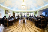 В Московской духовной академии под председательством нового ректора состоялось заседание Общего собрания профессорско-преподавательской корпорации и Ученого совета