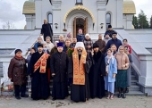 В День памяти жертв политических репрессий в мемориальном комплексе «Катынь» совершена панихида