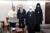 Состоялась встреча митрополита Манильского Павла с заместителем министра иностранных дел Республики Филиппины