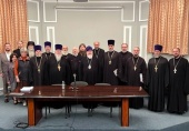 Состоялось представление сотрудников Синодального отдела по взаимодействию с Вооруженными силами новому председателю Отдела