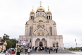 Патриарший наместник Московской митрополии совершил великое освящение Спасо-Преображенского кафедрального собора Владивостока