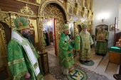 Патриарший экзарх всея Беларуси возглавил торжества по случаю 400-летия Кутеинского монастыря в Орше