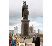 В Минске открыт памятник преподобному Сергию Радонежскому