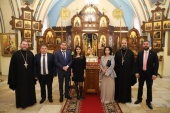 В Русской духовной миссии в Иерусалиме состоялся Пасхальный прием