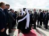 Начался Первосвятительский визит Святейшего Патриарха Кирилла в Симбирскую митрополию